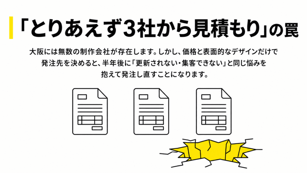 とりあえず３社から見積もりの罠