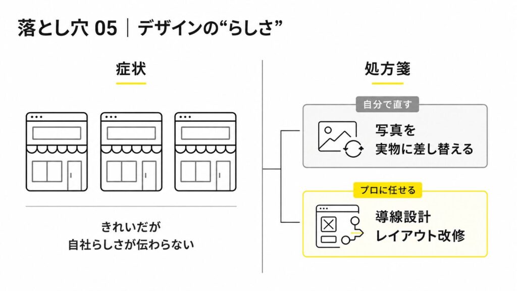 デザインのらしさ